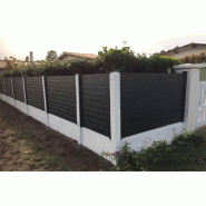 Brise vue plein lames 100 mm - 530_2