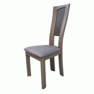 Chaise Nymphéa en bois massif - dossier personnalisable - fabrication française - plusieurs essences et finitions_2