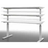 Bureau assis-debout intelligent WINGLET - réglable électriquement ou avec bouton push_2