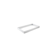 Caisson de saillie 30x60cm en aluminium blanc - réf kitsai306 - pour panneaux LED_2