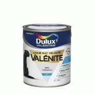 Peinture laque boiserie valénite gris tendance mat 2 l - dulux valentine