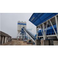 Promax S130 Centrale à béton fixe - 120 m³/h - Mélangeur Twin Shaft/Single Shaft - Capacité 4500 L - Puissance 2x55 kW_2