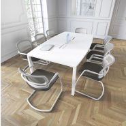 Table de réunion élégante et fonctionnelle pour espaces professionnels_2