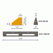 Bordure de délimitation d'ilot - Angle pour bordure de délimitation en thermoplastique_2