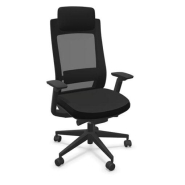 Fauteuil de bureau ergonomique ANDREA - synchrone automatique, blocable 3 positions - neuf_2