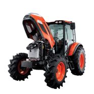 Puissant tracteur Kioti Px1153pc avec deux valves hydrauliques à distance