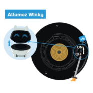 ROBOT ÉDUCATIF ÉVOLUTIF PROGRAMMATION COMPAGNON DE JEU WINKY MAINBOT_2