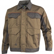Veste de travail Mach2 Corporate - Polyester/Coton, 6 poches, bas ajustable - MCVES_2