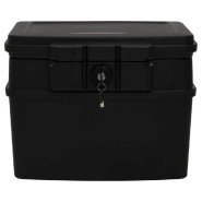 Vidaxl coffre-fort noir 44x37x34 cm 154962_2