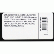 Courroie trapézoïdale X-Grip V - type 4L820_2