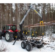 114HD Remorque forestière - Kesla Oyj - 1960 kg - Pompe hydraulique LS - Réservoir 110 L_2