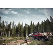 Grue forestière Komatsu 895 - 2020 - portée de 7.5m à 10m - capacité de charge 20 tonnes_2