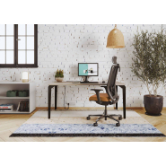 Bureaux design modulables - Flex office et open space - Gamme Paris avec plateaux en bois mélaminé_2