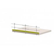 Garde corps pince dalle à bloqueurs - lagneaux - capacité de serrage : 450mm_2