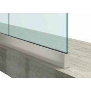 Garde-corps en verre Slim Line - Sécurité et transparence - Profilés aluminium et verre trempé 88-4_3
