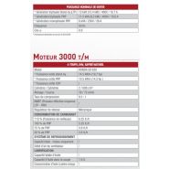 GE 13000 HBS Groupe électrogène MOSA - Essence Honda GX 630 - 11.5 kVA Triphasé - 6 kVA Monophasé - 50 Hz_2