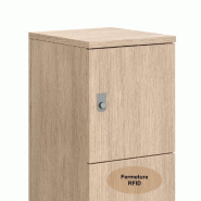 Meuble avec 12 casiers - Mobel Linea - 4 x 3 cases, RFID_2