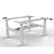 Piètement motorisé DUODESK - pour open space ou bureaux partagés - hauteur réglable 65 à 130 cm - 4 moteurs_2