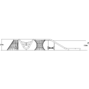 Structures de cordage architecturales rolling hills standard réf-8071538 - hags_2
