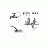 BROYEUR D’ACCOTEMENT/BROYEUR LATÉRAL LOURD GEO AGF180 – TRACTEUR 50-80CH_2