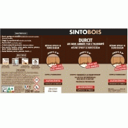 Durcisseur bois SINTO - 250 g - Résine époxy sans solvant et sans odeur pour réparation bois intérieur/extérieur_2