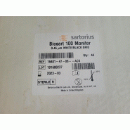 Moniteur Biosart 100, 100 ml, membrane CN, blanc-noir, 0,45 um, emballé individuellement, 47 pièces_2