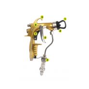 Xcite airmix pistolet de peinture manuel - sames kremlin - 120 bar_2