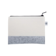 Trousse de toilette en feutre RPET - Personnalisable avec impression totale - Labelisée RPET_2