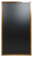 Ardoise menu murale grand format - cadre bois PEFC - 920 x 470 mm - écriture feutre ou craie_2