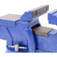 Etau d'établi avec base tournante - 125 mm - étau lourd pour bricolage_2