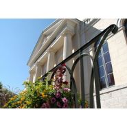 Barrière jardinière Romane - style architectural roman - longueur 2000 mm, hauteur 1000 mm - couleurs RAL au choix_2