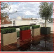 Jardiniere rectangulaire composite fivgar