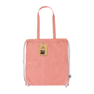 Sac piscine en coton recyclé Fairtrade - 100% équitable - 140 g/m² - anses longues_2