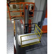 Élévateur mezzanine hydraulique - flux logistiques intérieur/extérieur -  DHOLLANDIA DH-VZK_2
