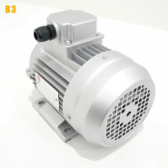 Moteur électrique triphasé 230/400V - 0,75 kW - 1500 tr/min - MH380G4B3 - Aluminium Bride B3_2
