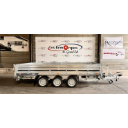 Remorque benne - 4,05 x 1,97 m - 3500 kg - Martz Kipper 400/3 électrique + manuelle_2