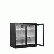 Arrière bar réfrigéré 2 portes BA21H noir TEFCOLD_2