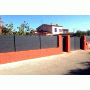 Clôture pleine - 2500 / 1200_2