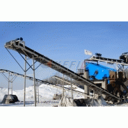 Crible vibrant de 2 à 4 étage de 250 tonne/ heure_2