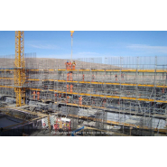 Échafaudage temporaire de chantier BRIO - mobile ou fixe - multidirectionnel avec large espace de travail_2