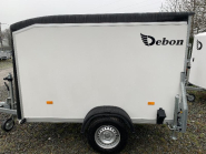 Remorque fourgon en polyester composite DEBON - C255 V2 - PTAC : 750 à 1300 kg - Référence - GD18 / G2702M_2