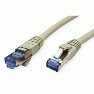 Cordon VALUE Cat.6A (Classe EA) / 10 Gigabit S/FTP, LSOH, gris, 3 m_2