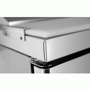 Saladette réfrigérée tropicalisée 18 GN1/6 positive avec plan de travail 3 portes 600L ATOSA_2