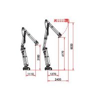 W 130 S3 - Grue auxiliaire Bob Spa - Capacité de levage 130 kNm avec extensions hydrauliques et rotation 425°_2