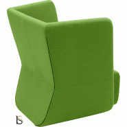 Fauteuil Softline Basket- 1 place - Feld vert 848, Standard_2