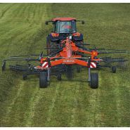 RA2577 - Andaineur double rotor Kubota - Haut rendement 7,70 m - Andainage latéral_2