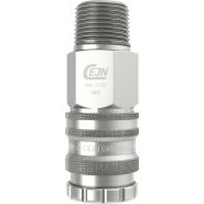 Série 441 - coupleur CEJN en laiton nickelé - haut débit et sécurité intégrée_2