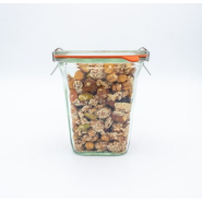 Bocaux en verre WECK Quadro 545 ml Ø100 mm avec couvercle et joint (clips non inclus) - WN000027_2