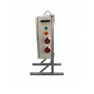 Mcpatcx513 - Armoire électrique de chantier H2MC - Plastrons intérieurs amovibles IP21 - Polyester IK10/IP66 RAL7035_2