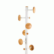 Porte manteau design blanc MUSIC_2